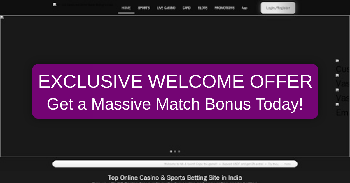 UWin Casino welcome bonus